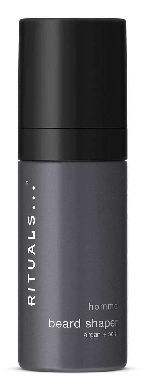 Rituals Homme Beard Shaper 30 ml - Modellante Nutriente per Barba con Olio di Basilico e Olio di Argan