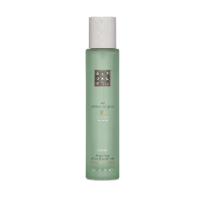 Rituals The Ritual of Jing Spray per Cuscino e Corpo 50 ml - Con Legno Sacro e Lavanda per un Sonno Ristoratore