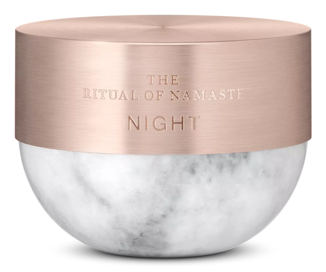 Rituals The Ritual of Namaste Glow Crema Viso Notte Anti-Age - 50 ml con Bakuchiol Repair Complex