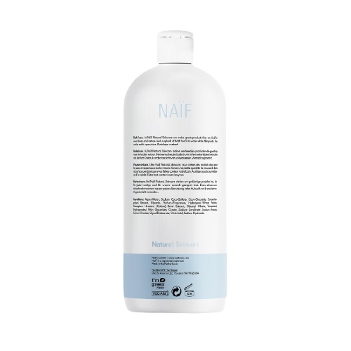NAÏF Bagnoschiuma Rilassante per Neonati e Bambini 500 ml - Ingredienti Naturali, 100% Vegano, Senza Microplastiche