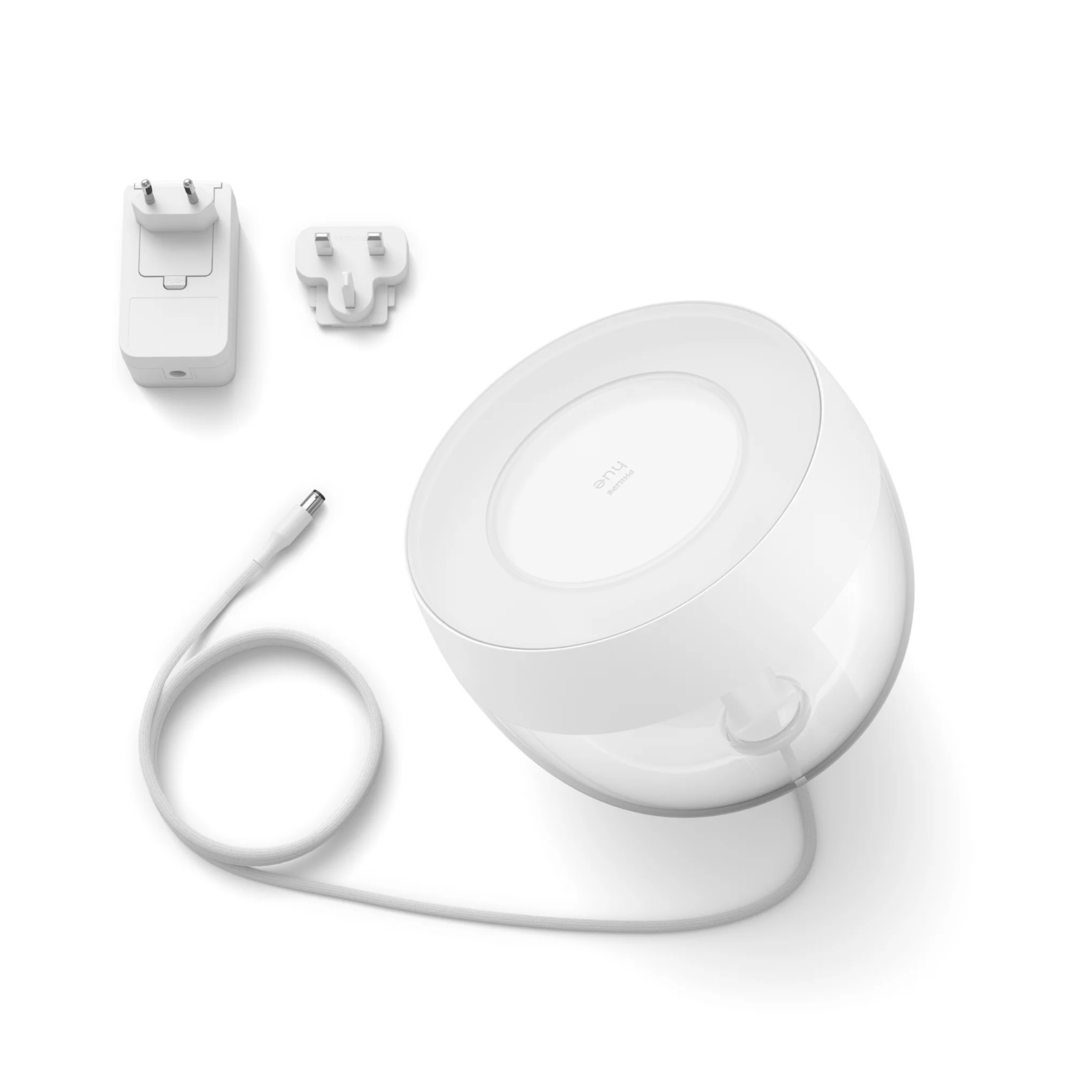 Philips Hue Iris Lampada da Tavolo Smart LED Nera, Bluetooth e Zigbee, Dimmerabile, Luce Bianca e Colorata, 570 Lumen