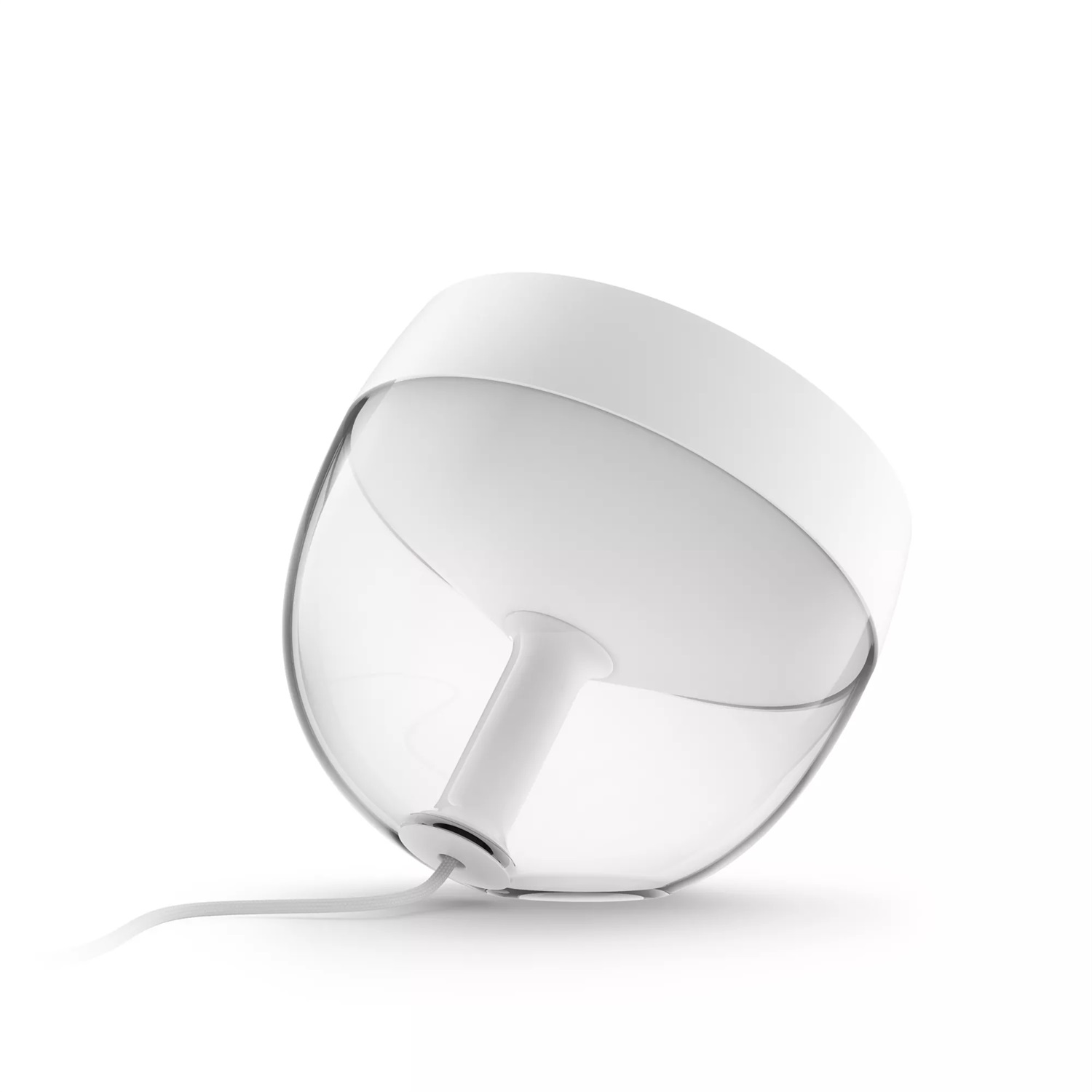 Philips Hue Iris Lampada da Tavolo Smart LED Nera, Bluetooth e Zigbee, Dimmerabile, Luce Bianca e Colorata, 570 Lumen