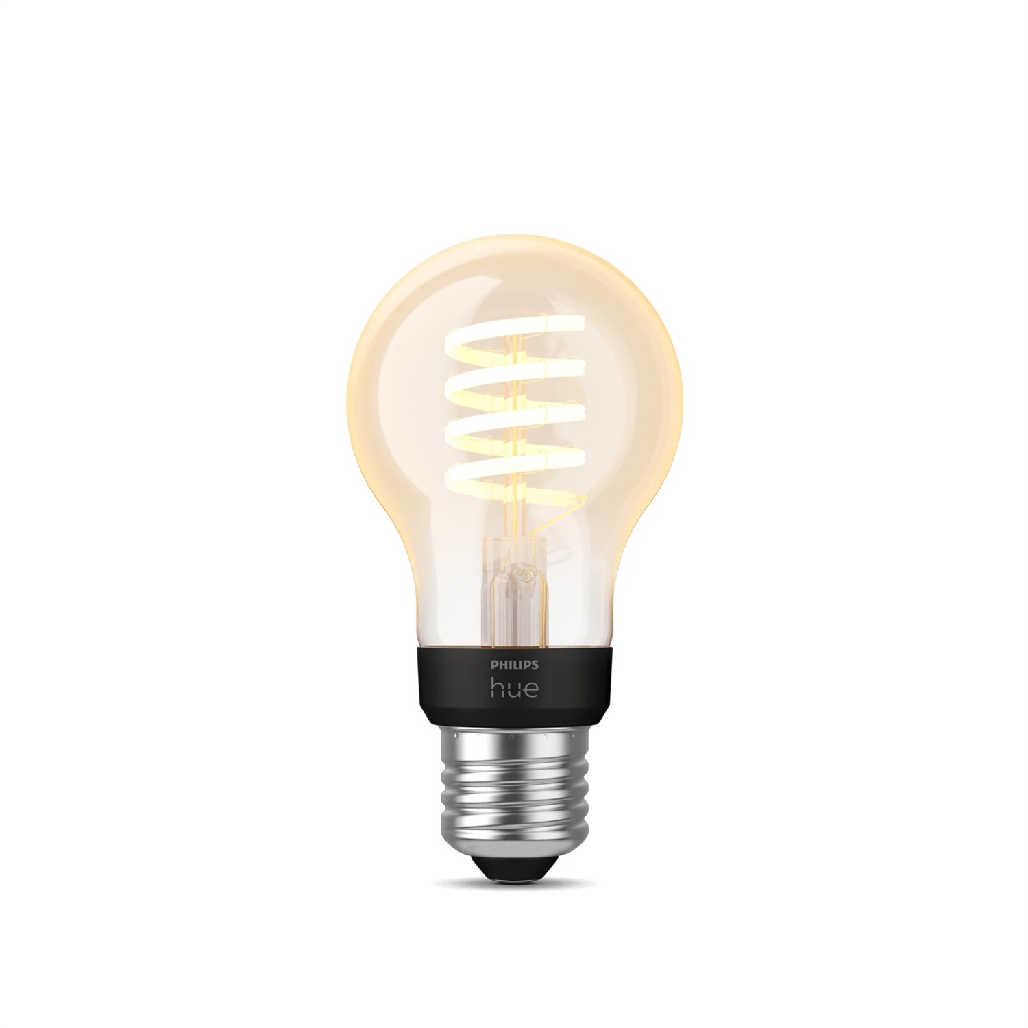 Philips Hue White Ambiance Filament A60 - Lampadina Smart E27 Dimmerabile 7 W con Bluetooth, Luce Bianca da Calda a Fredda