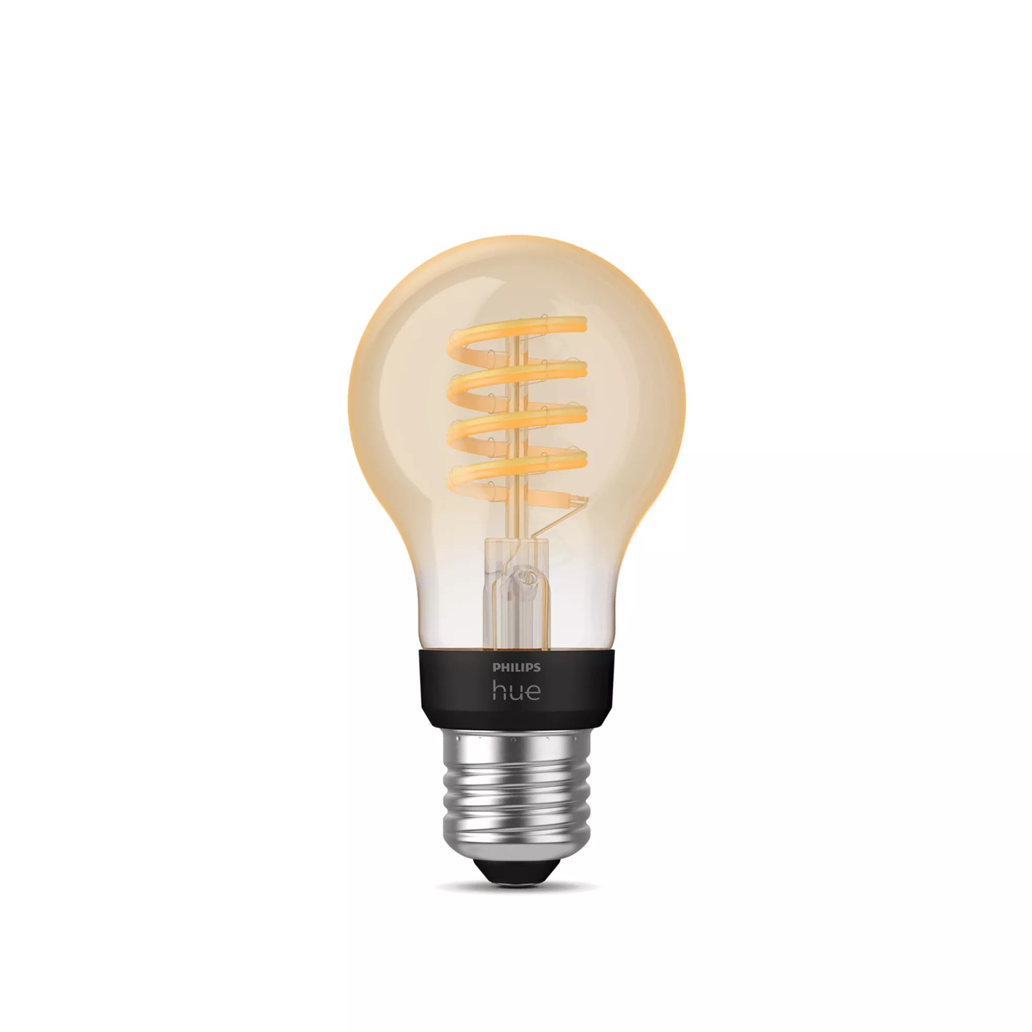 Philips Hue White Ambiance Filament A60 - Lampadina Smart E27 Dimmerabile 7 W con Bluetooth, Luce Bianca da Calda a Fredda