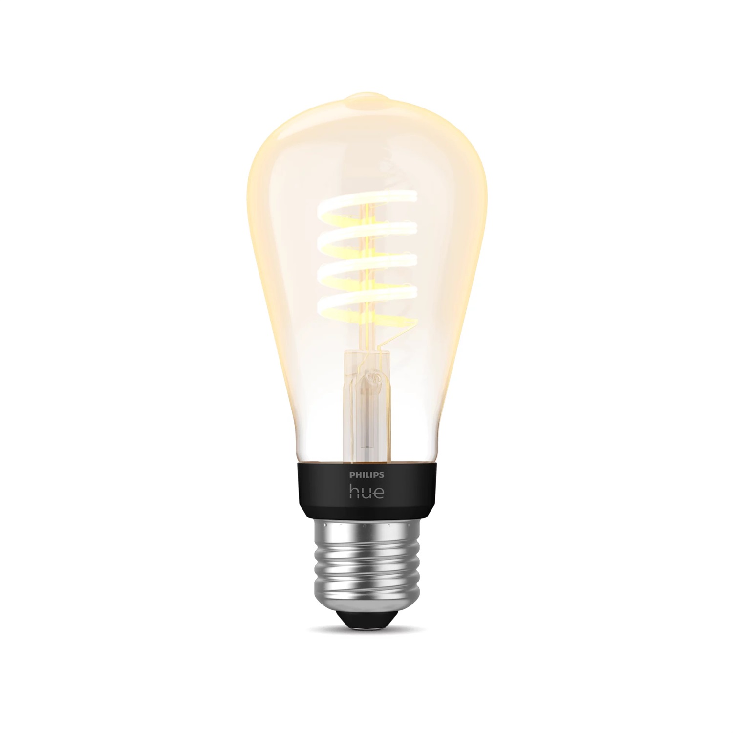 Philips Hue White Ambiance Filament ST64 Lampadina Smart E27 7W Dimmerabile Luce Bianca da Calda a Fredda