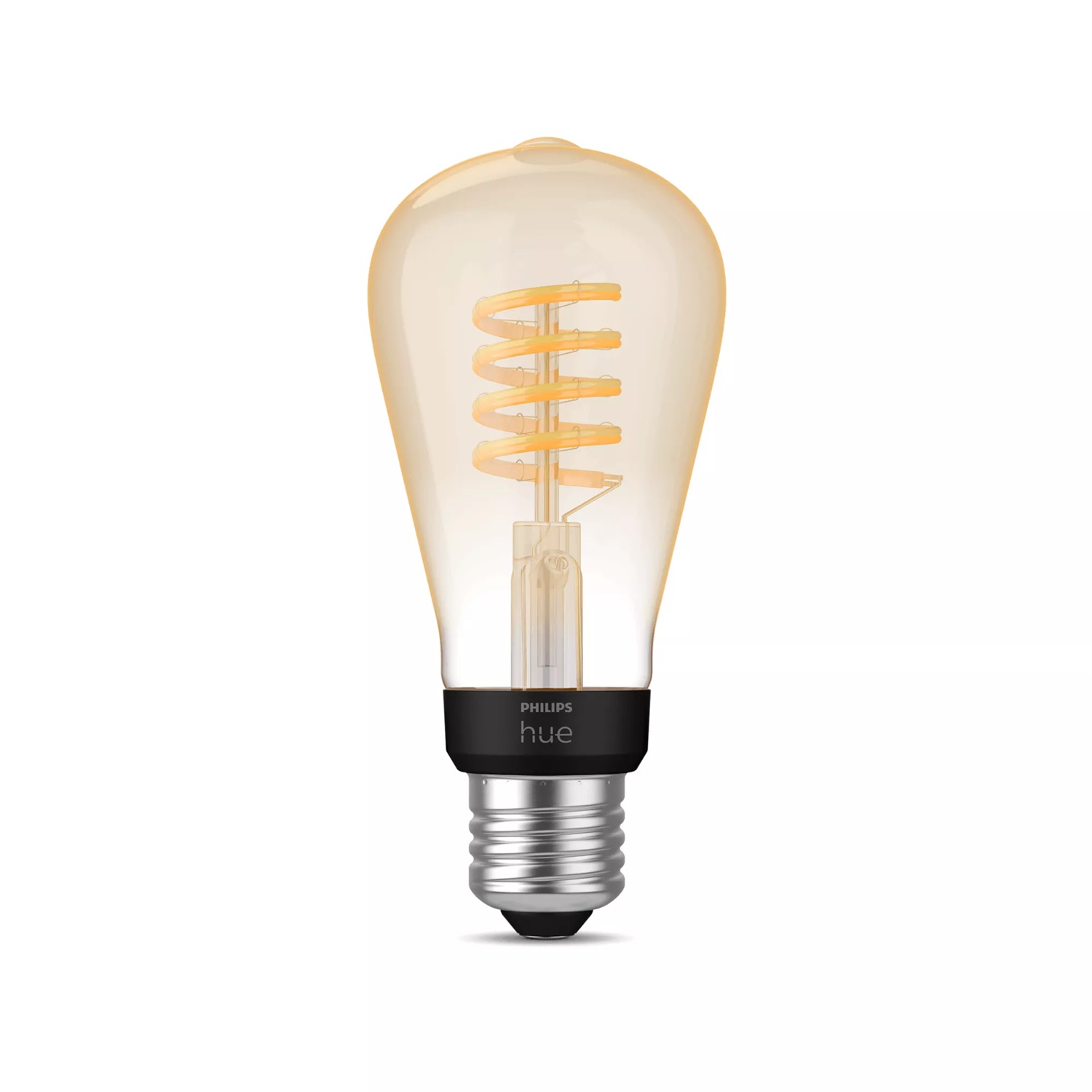 Philips Hue White Ambiance Filament ST64 Lampadina Smart E27 7W Dimmerabile Luce Bianca da Calda a Fredda