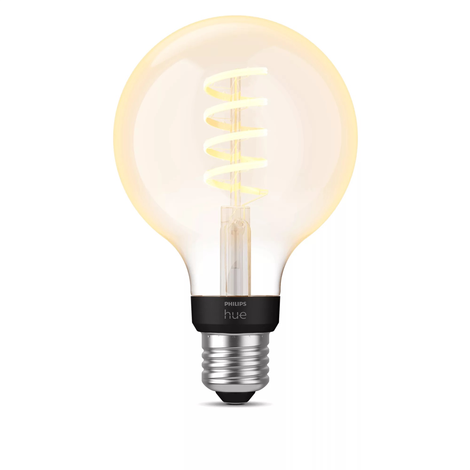 Philips Hue White Ambiance Filament G93 - Lampadina a Filamento Connessa E27 7 W Dimmerabile con Luce Bianca da Calda a Fredda