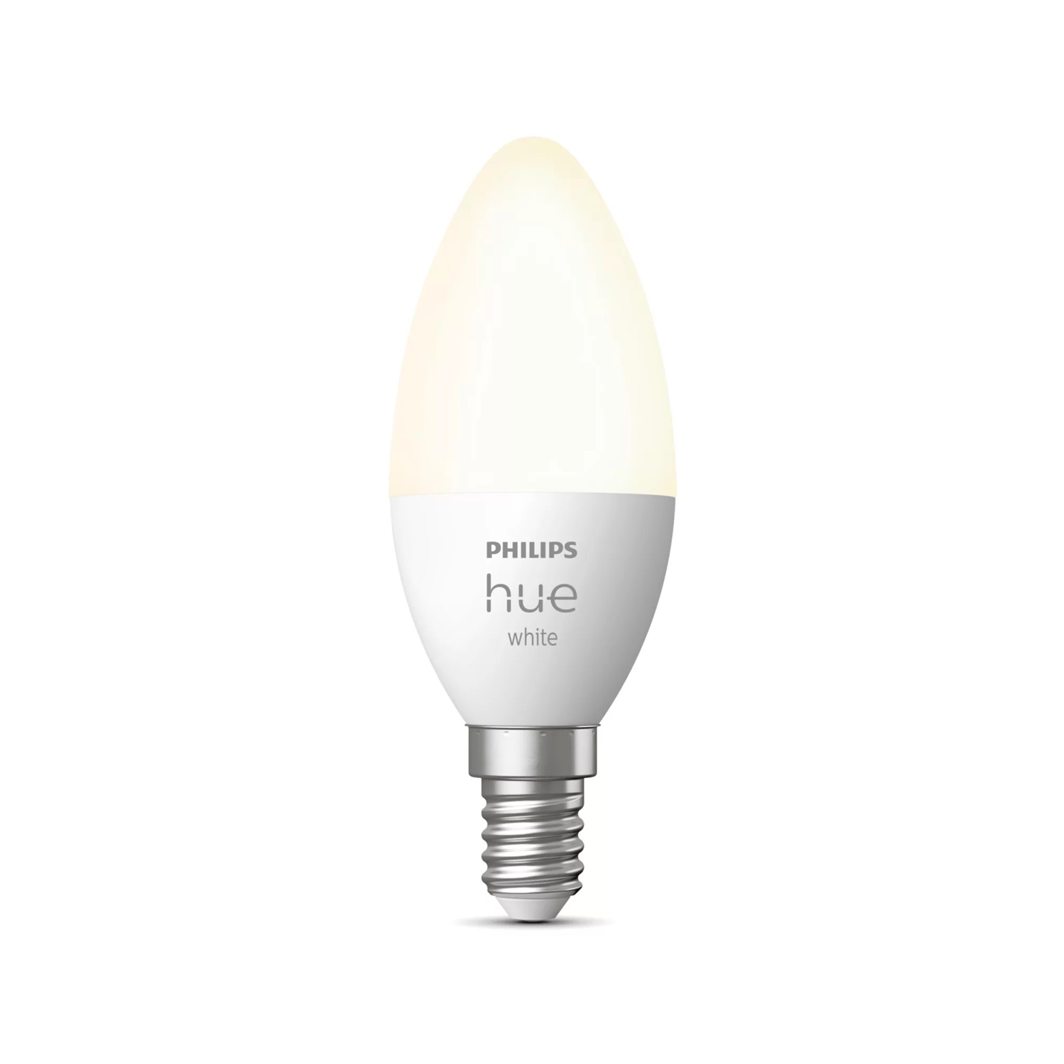 Philips Hue White Lampadina Smart E14 5.5W LED Bianco con Bluetooth e Compatibilità HomeKit