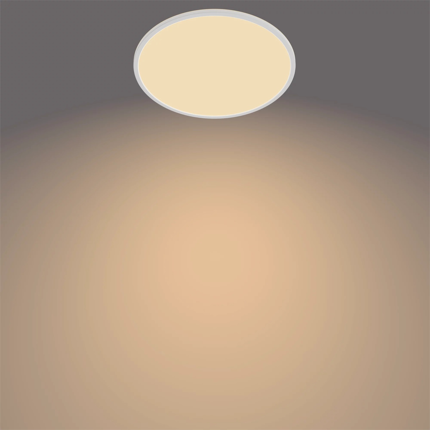 Philips Lampada da Soffitto LED Superslim 22W - Luce Bianca Calda, IP20, Non Dimmerabile, SceneSwitch