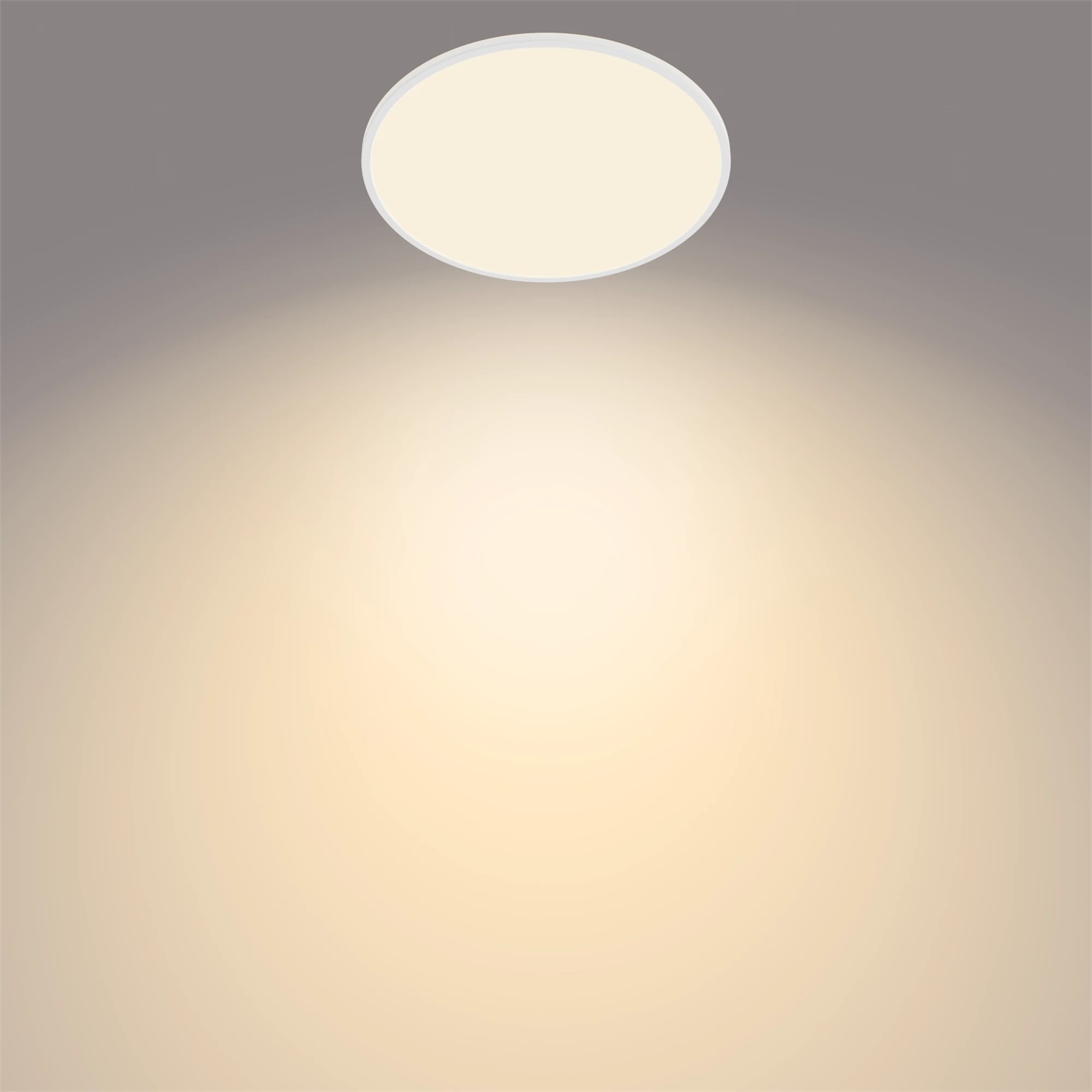 Philips Lighting Lampada da Soffitto LED Superslim 36 W, Bianca Calda, IP20, Non Dimmerabile, con SceneSwitch