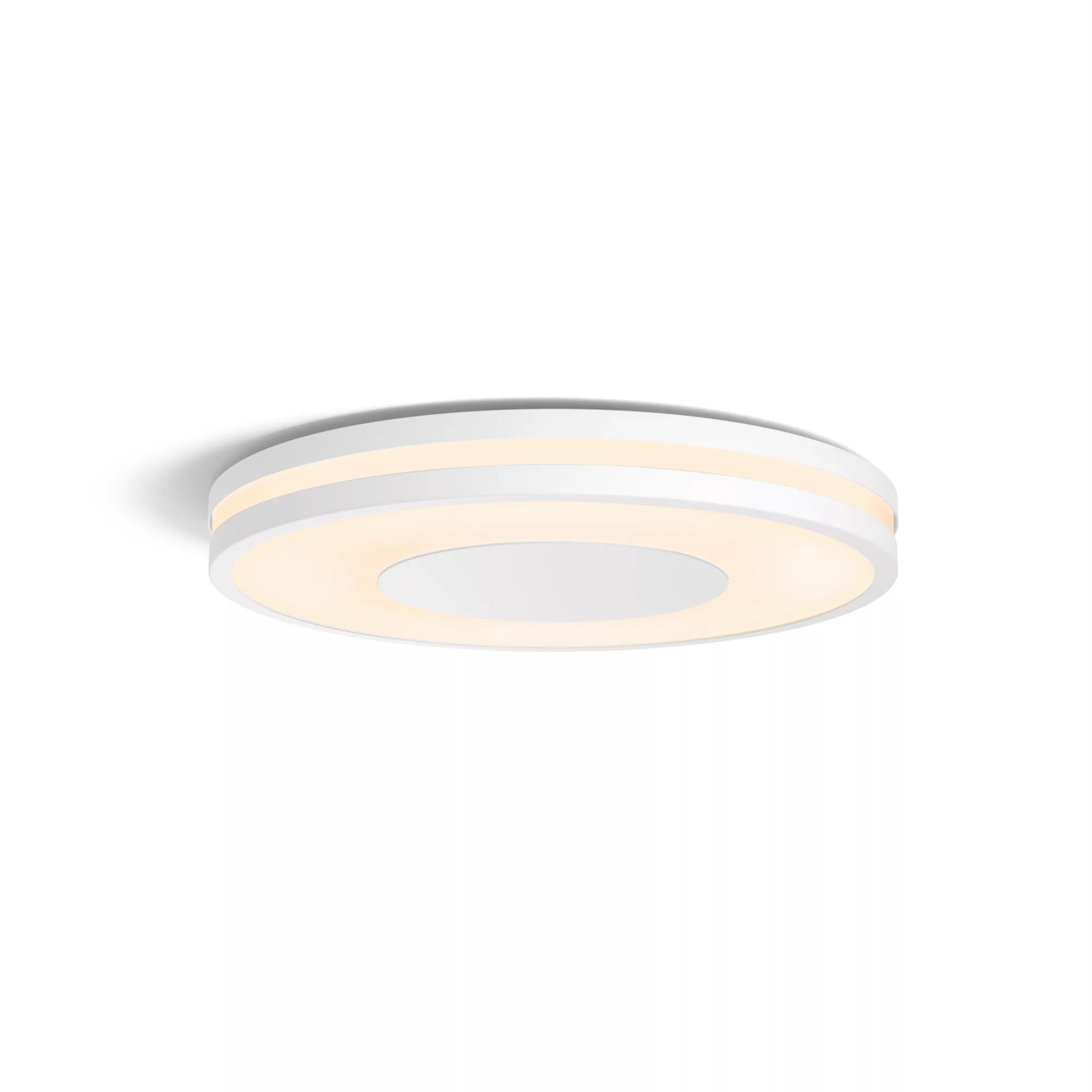Philips Hue White Ambiance Being Plafoniera Smart - Luce Bianca da Calda a Fredda, 32W, Telecomando Dimmer Switch Incluso, Compatibile ZigBee