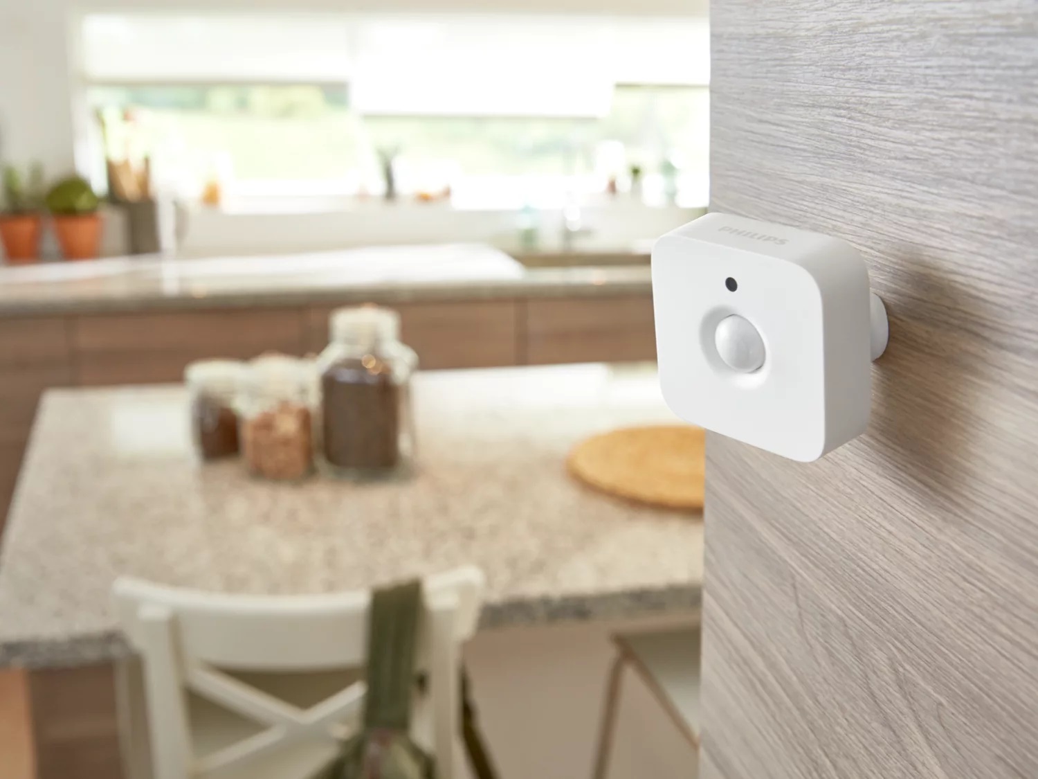 Philips Hue Motion Sensor - Rilevatore di Movimento Wireless, ZigBee, Bianco, Installazione Facile per Interni