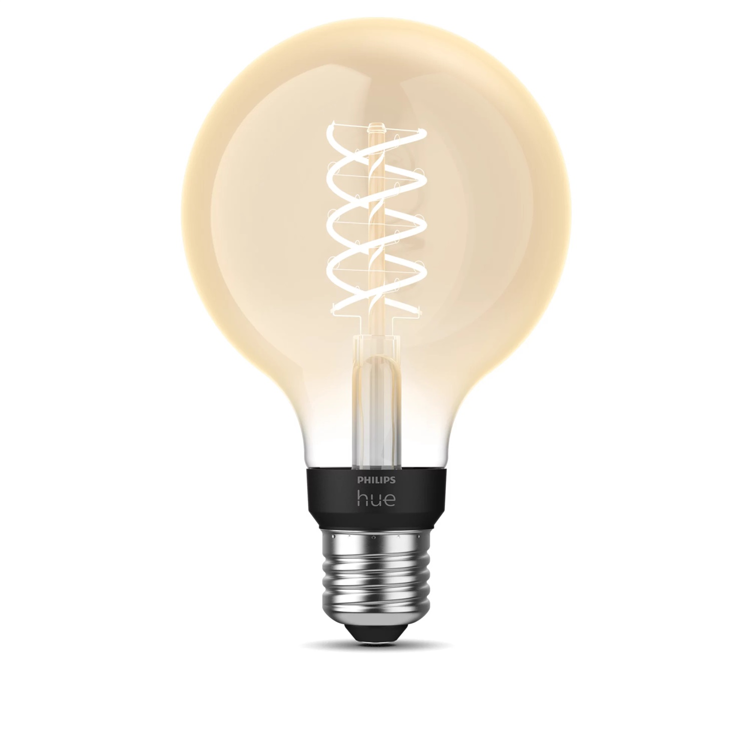 Philips Hue White Filament Lampadina Smart E27 40 W, LED Dimmerabile, Luce Bianca Calda, Bluetooth/Zigbee, Trasparente