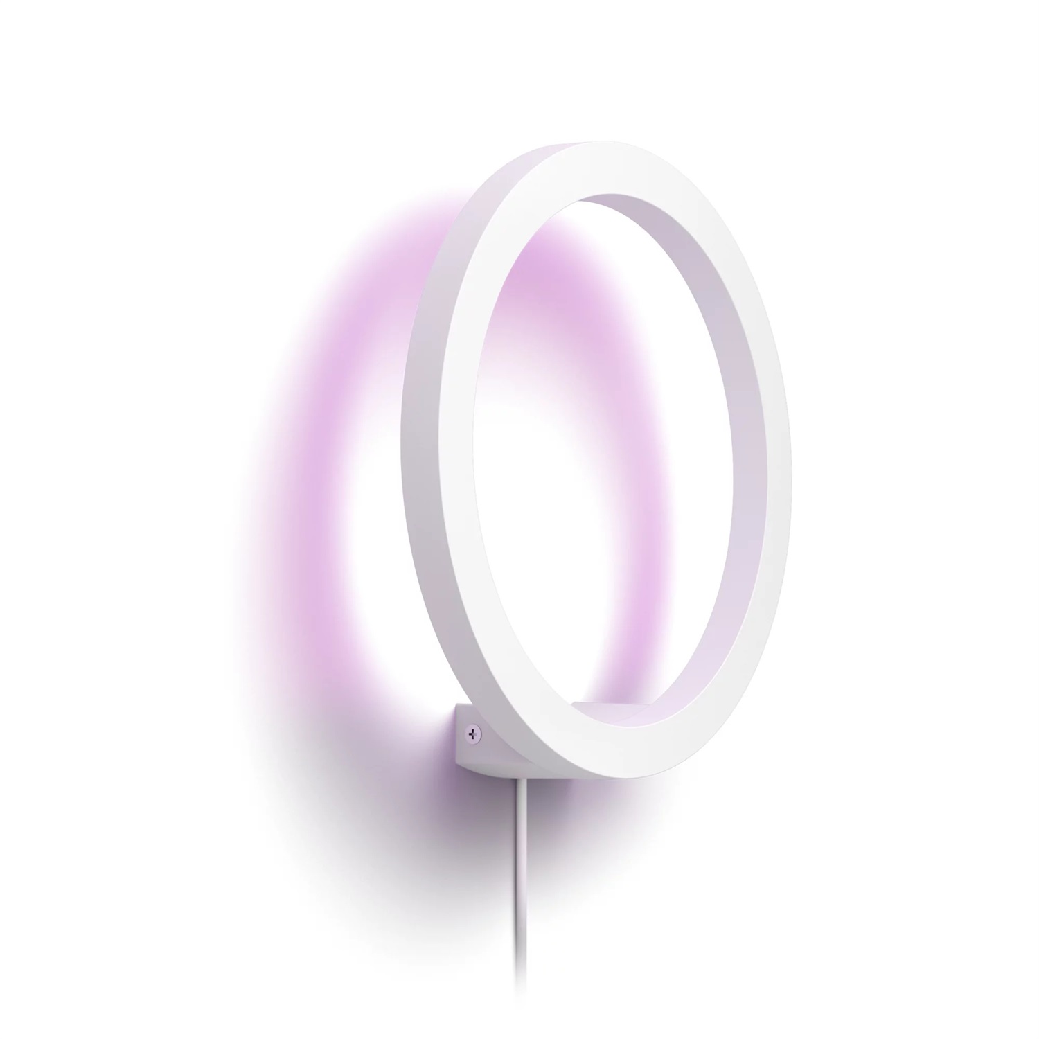 Philips Hue White and Color Ambiance Sana - Lampada da Parete LED Smart, Dimmerabile, Luce Bianca e Colorata, 20W