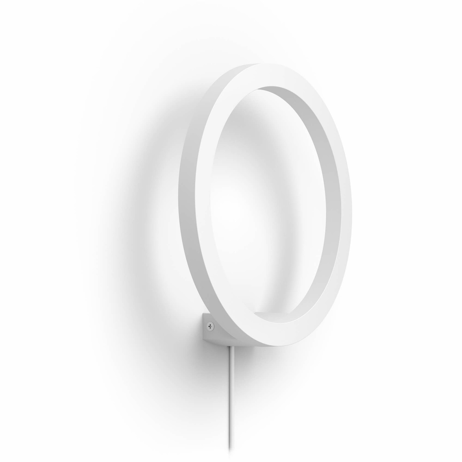 Philips Hue White and Color Ambiance Sana - Lampada da Parete LED Smart, Dimmerabile, Luce Bianca e Colorata, 20W