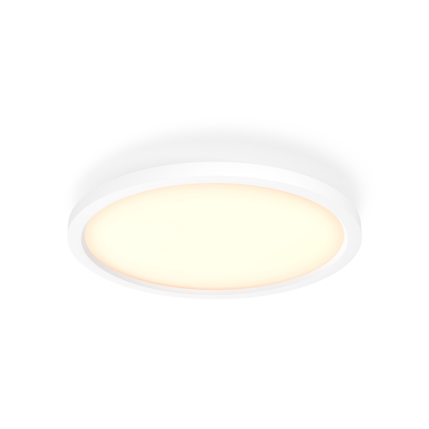 Philips Hue Aurelle Pannello LED Smart White Ambiance Ø 39,5 cm - 21 W, Dimmerabile con Dimmer Switch e Controllo App