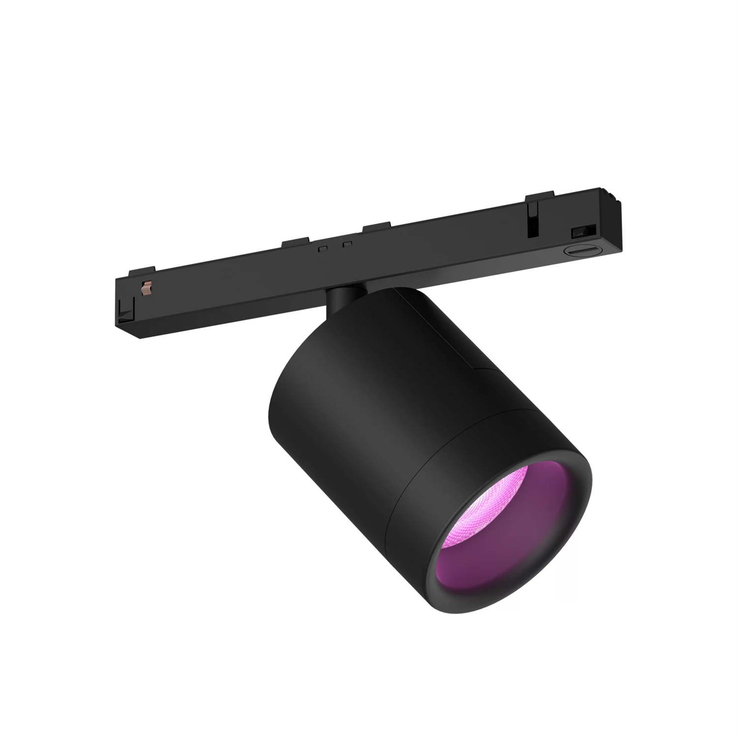 Philips Hue Perifo Faretto Cilindrico Smart LED 5.3 W Nero - White and Color Ambiance, Bluetooth, Orientabile