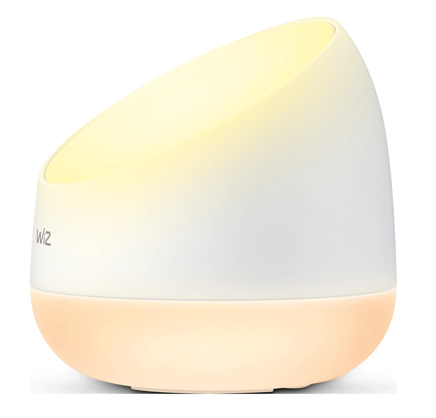 Philips WiZ Squire Lampada da Tavolo Portatile 9W Dimmerabile Luce Bianca o Colorata con Tecnologia SpaceSense e Controllo Vocale