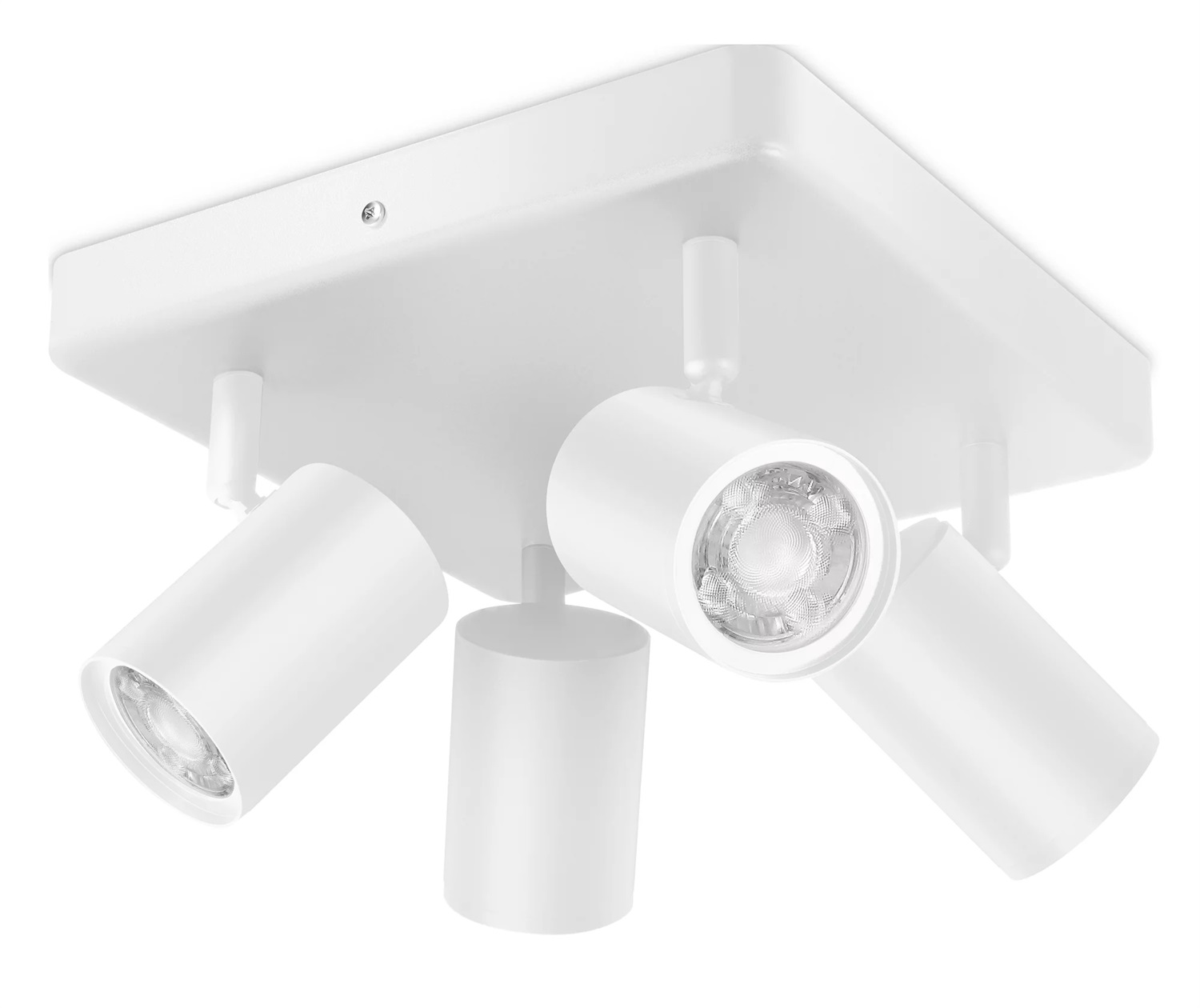 WiZ Faretto Smart LED Imageo WiFi Dimmerabile GU10 - Luce Bianca o Colorata, Controllo Vocale, Tecnologia SpaceSense