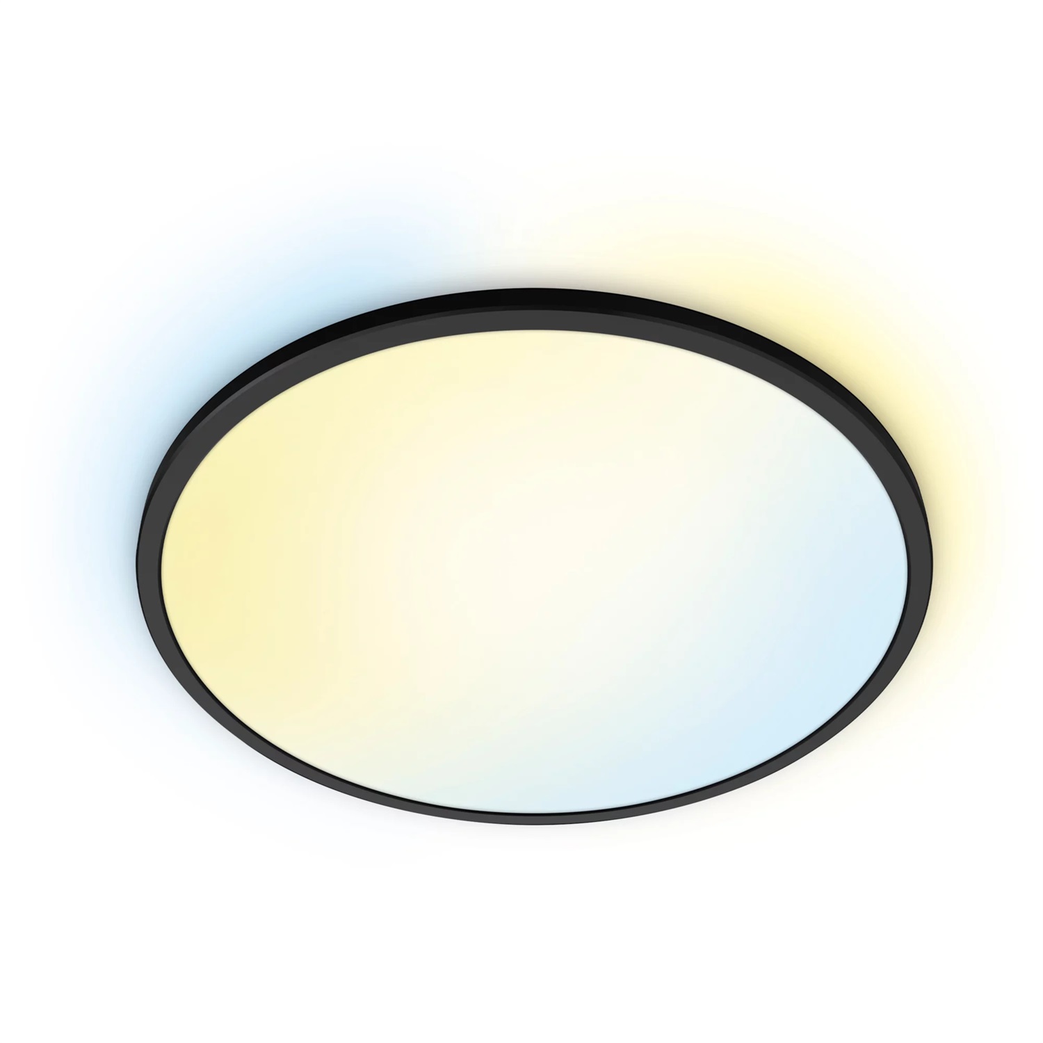 WiZ Plafoniera SuperSlim Smart LED Dimmerabile 22W con Controllo Vocale e Temperatura Colore Regolabile da Calda a Fredda