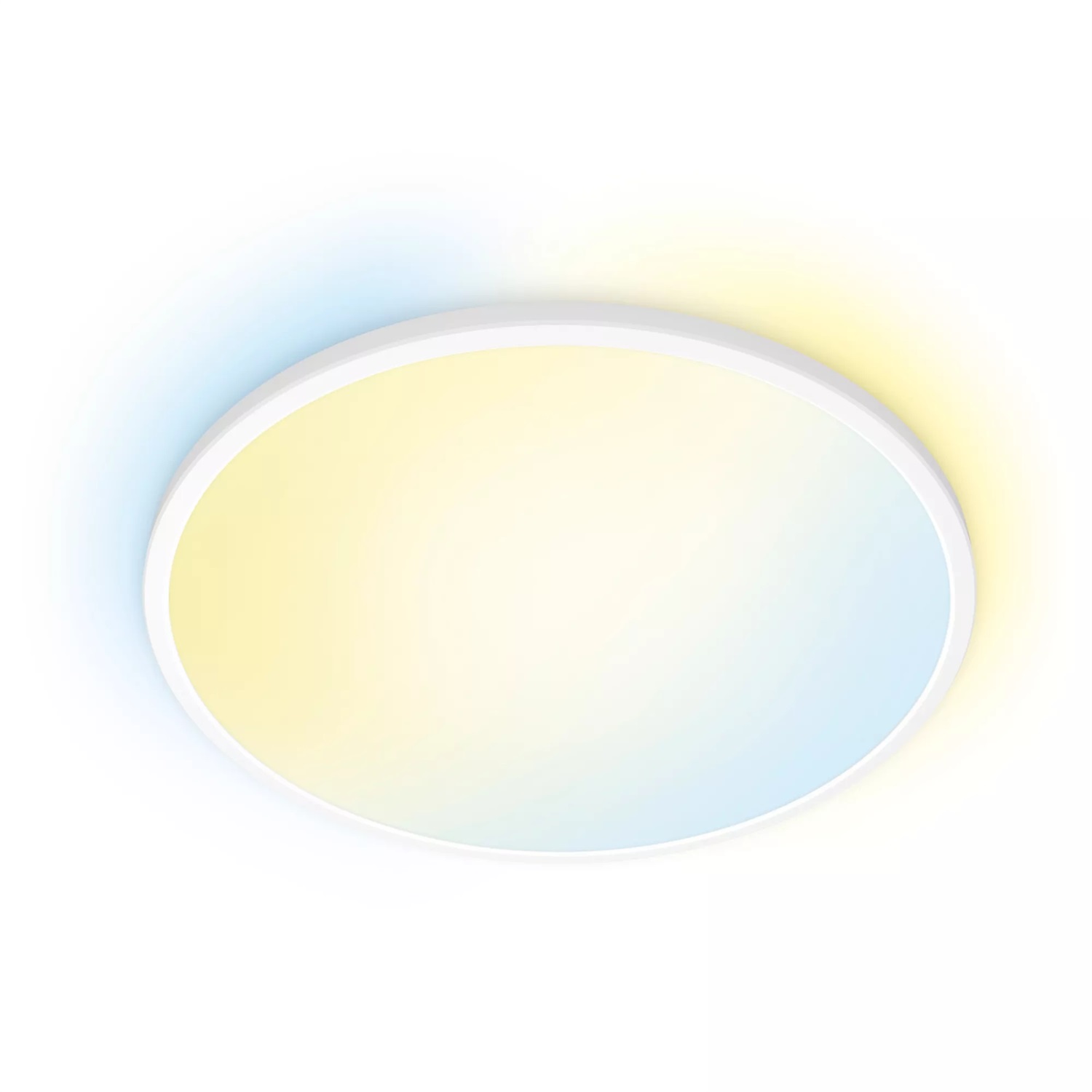 WiZ Plafoniera SuperSlim Smart LED 32W Dimmerabile con Controllo Vocale e Temperatura Colore Regolabile da Calda a Fredda