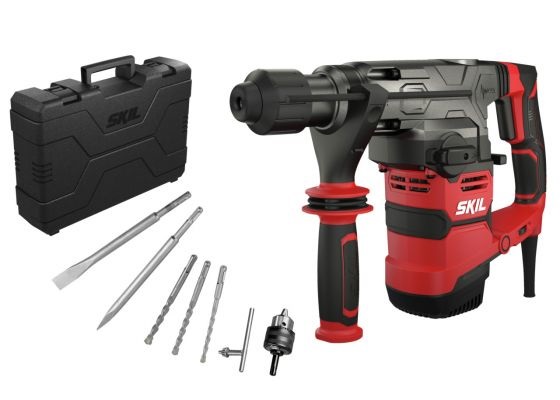 SKIL 1781 GB Trapano a Percussione SDS-plus 1500W 36mm con Valigetta e Impugnatura Antivibrazioni