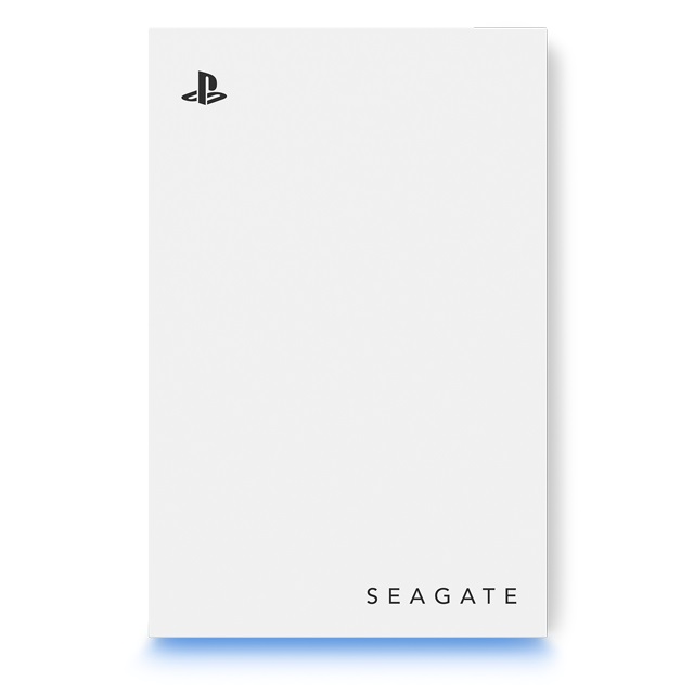 Seagate Game Drive per PlayStation - Disco Rigido Esterno 2 TB - USB 3.2 Gen 1 - Bianco - Portatile con Illuminazione a LED