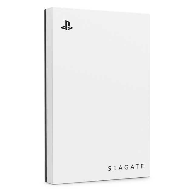 Seagate Game Drive per PlayStation - Disco Rigido Esterno 2 TB - USB 3.2 Gen 1 - Bianco - Portatile con Illuminazione a LED