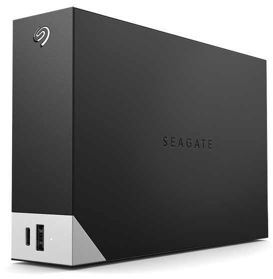 Seagate One Touch Desktop Hub HDD Esterno 16 TB USB 3.0 e USB Type-C, con Protezione Password e Hub per Ricarica Dispositivi