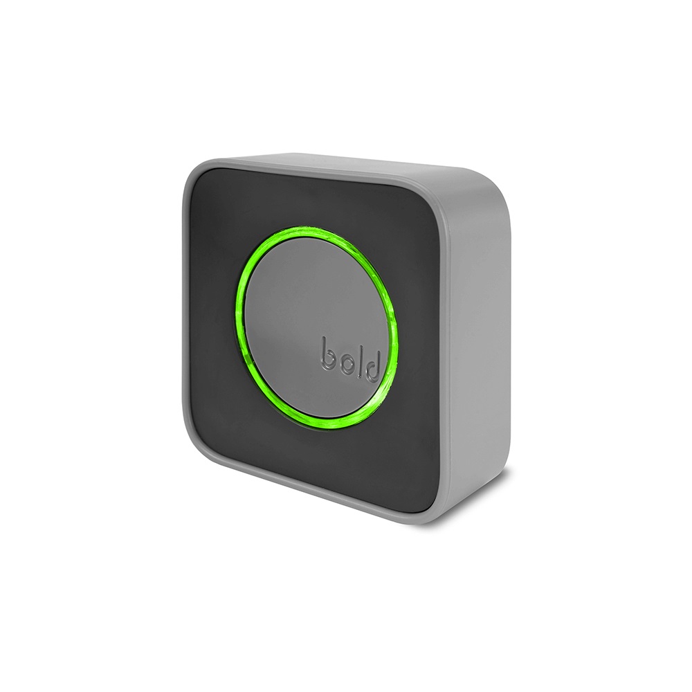 Bold Smart Lock Connect - Serratura Intelligente Nera con Attivazione Remota e Installazione Facile