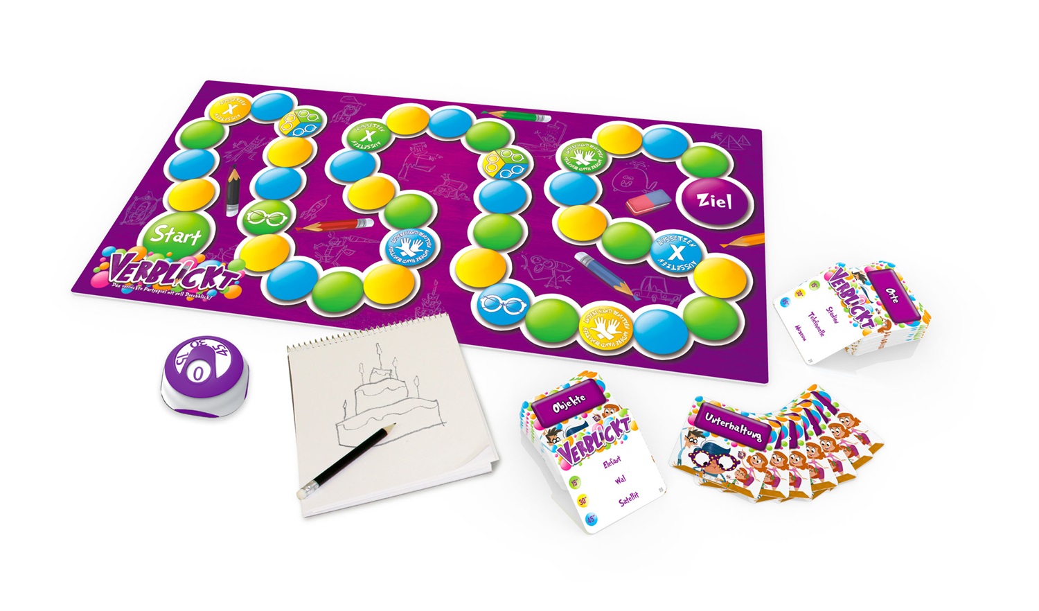 Goliath Scarabocchio - Gioco da Tavolo per Disegnare con Occhiali Deformanti - Divertente per Bambini e Bambine dai 7 Anni