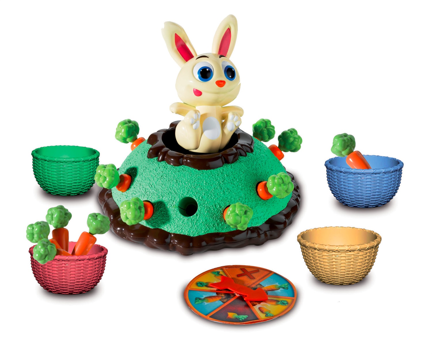 Goliath Acchiappa il Coniglio - Gioco da Tavolo d'Azione per Bambini dai 4 Anni, Stimola i Riflessi con Coniglio e Carote