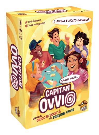 Goliath Capitan Ovvio - Gioco da Tavolo Divertente per Famiglie e Amici, dai 10 Anni, Party Game Competitivo