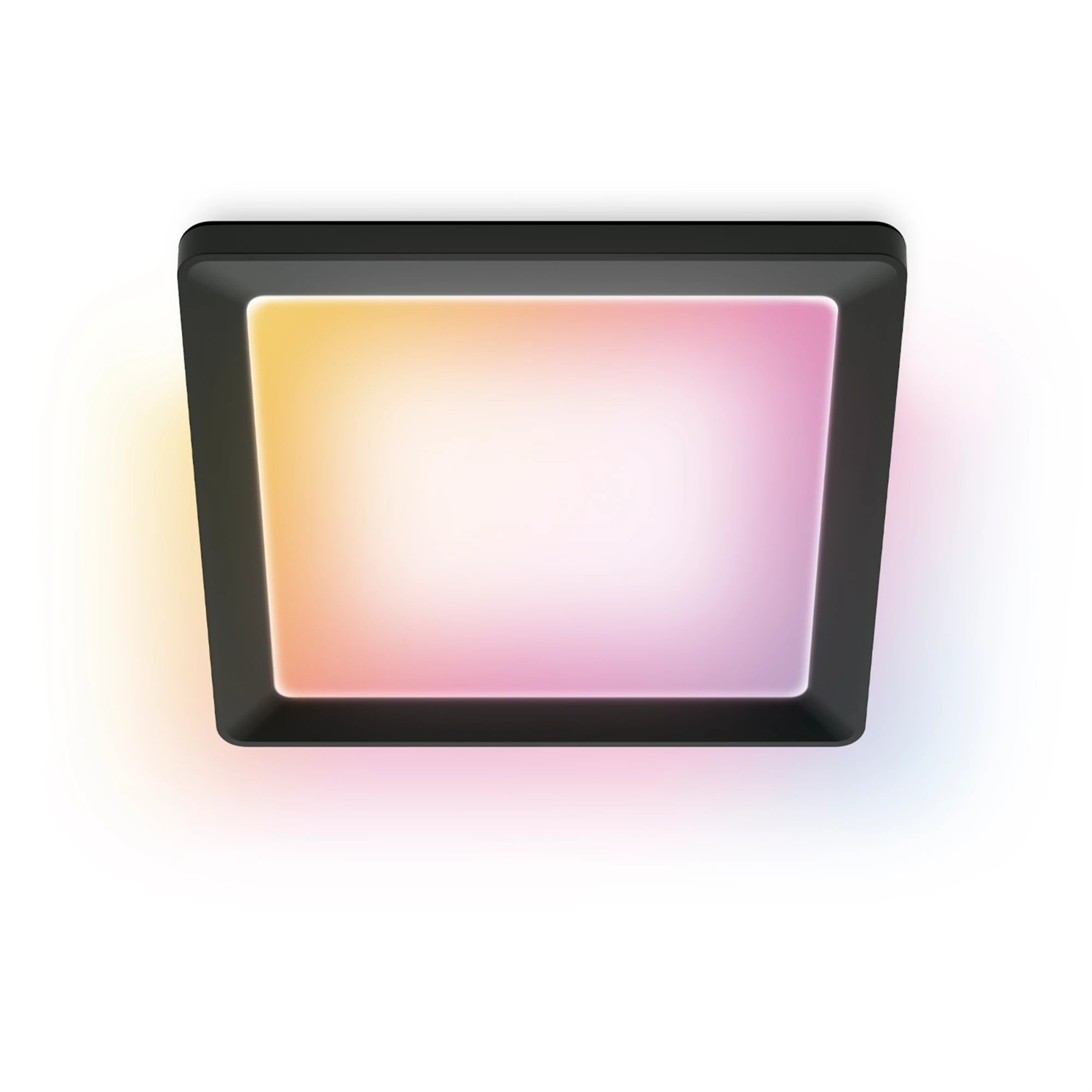 WiZ Smart Ceiling Panel Light - Lampada a soffitto LED dimmerabile, design sottile, controllo vocale e compatibile con Google Home, Amazon Alexa e Apple HomeKit