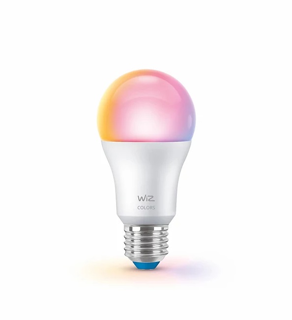 WiZ Lampadina Smart LED A60 E27, 100W, Dimmerabile, Bianco e Colori, 1521 Lumen, Compatibile con Alexa e Google Assistant