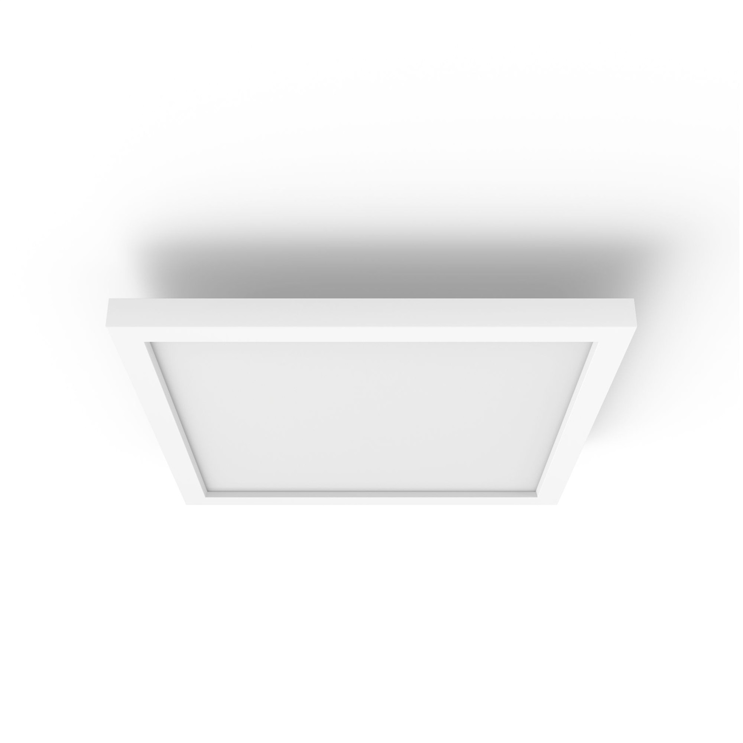 Philips Hue White and Color Ambiance Surimu - Plafoniera Smart Quadrata Dimmerabile 25W, Luce Bianca e Colorata, Bluetooth, 300mm