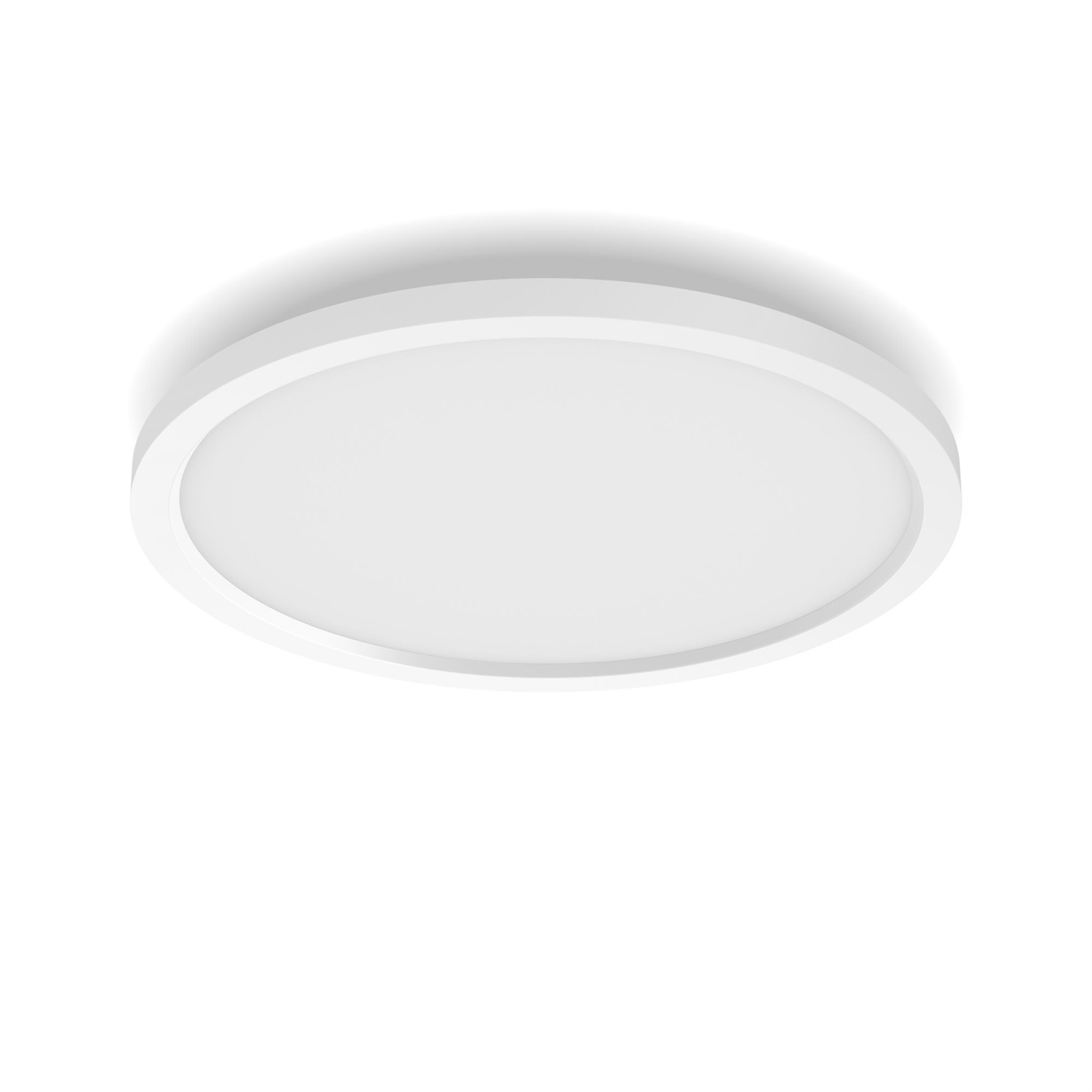 Philips Hue White and Color Ambiance Pannello Rotondo Surimu - Lampada a Soffitto Intelligente, Dimmerabile, 40W, Bluetooth, Bianco, Oltre 16 Milioni di Colori