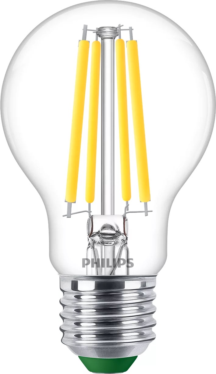 Philips LED Lampadina Goccia a Filamento 60W E27, Luce Bianca Fredda, Classe A, Non Dimmerabile