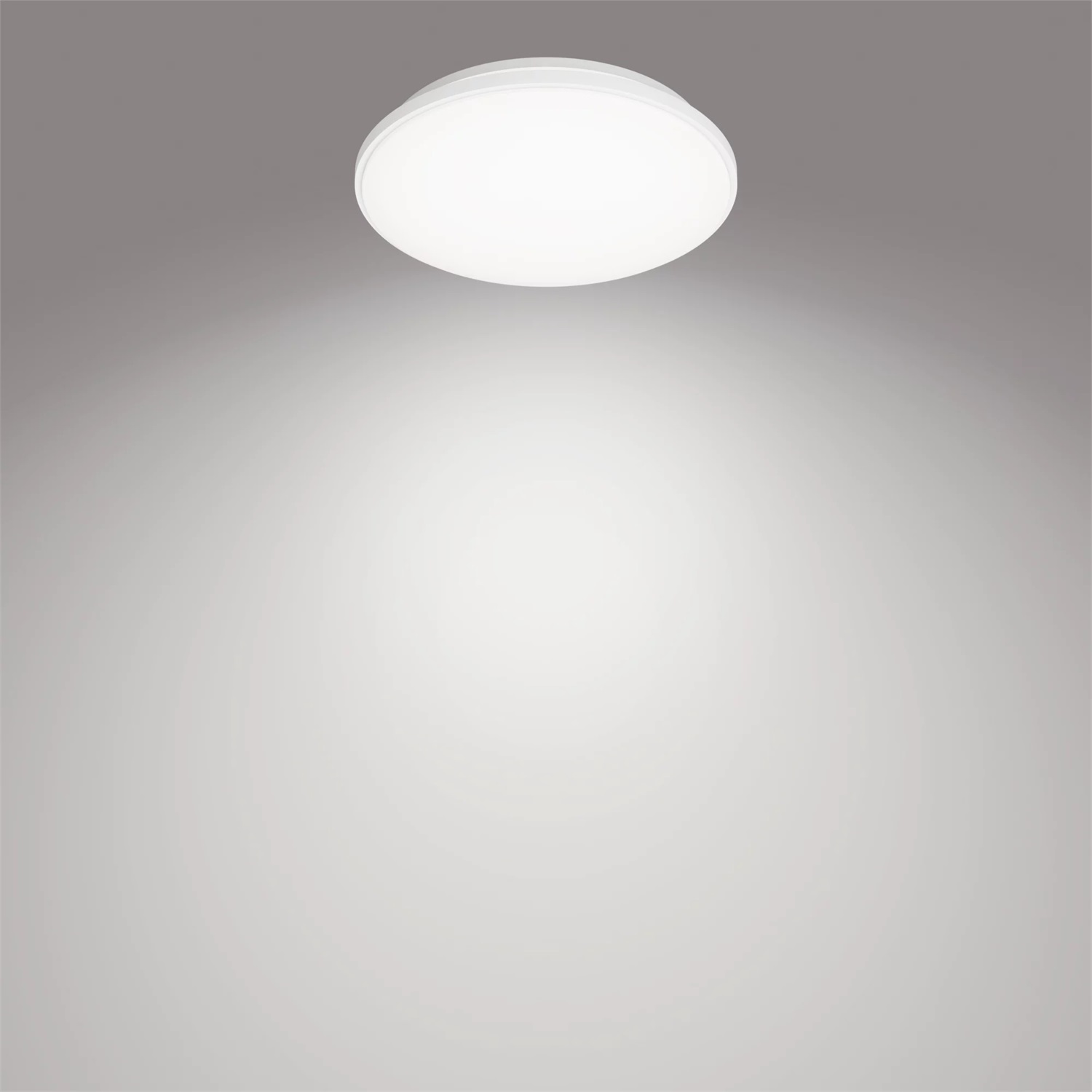 Philips Wincel Plafoniera Rotonda LED 4W Dimmerabile con Telecomando - Luce Bianca da Calda a Fredda