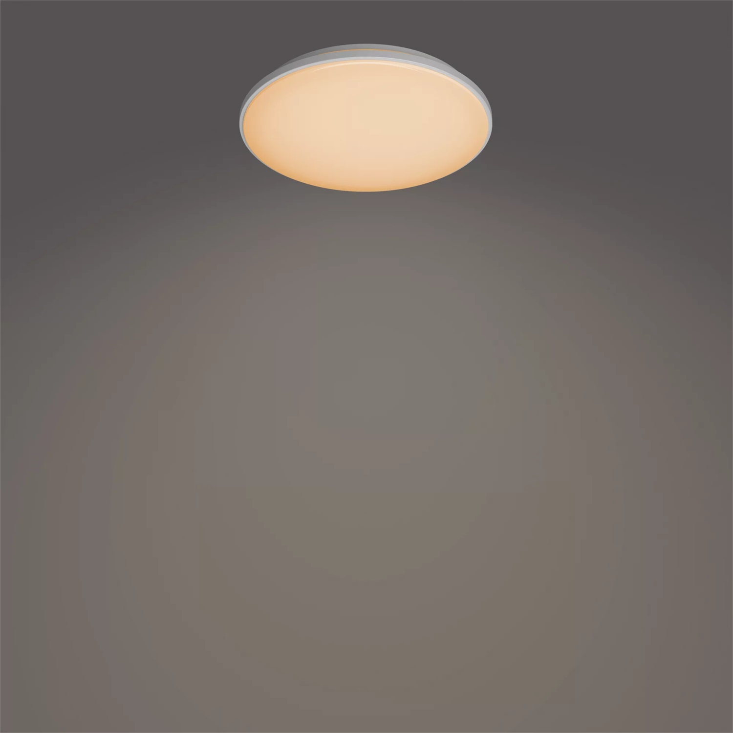 Philips LED Wincel Plafoniera Rotonda Dimmerabile 40W Bianco - Luce Bianca da Calda a Fredda con Telecomando e Certificazione EyeComfort