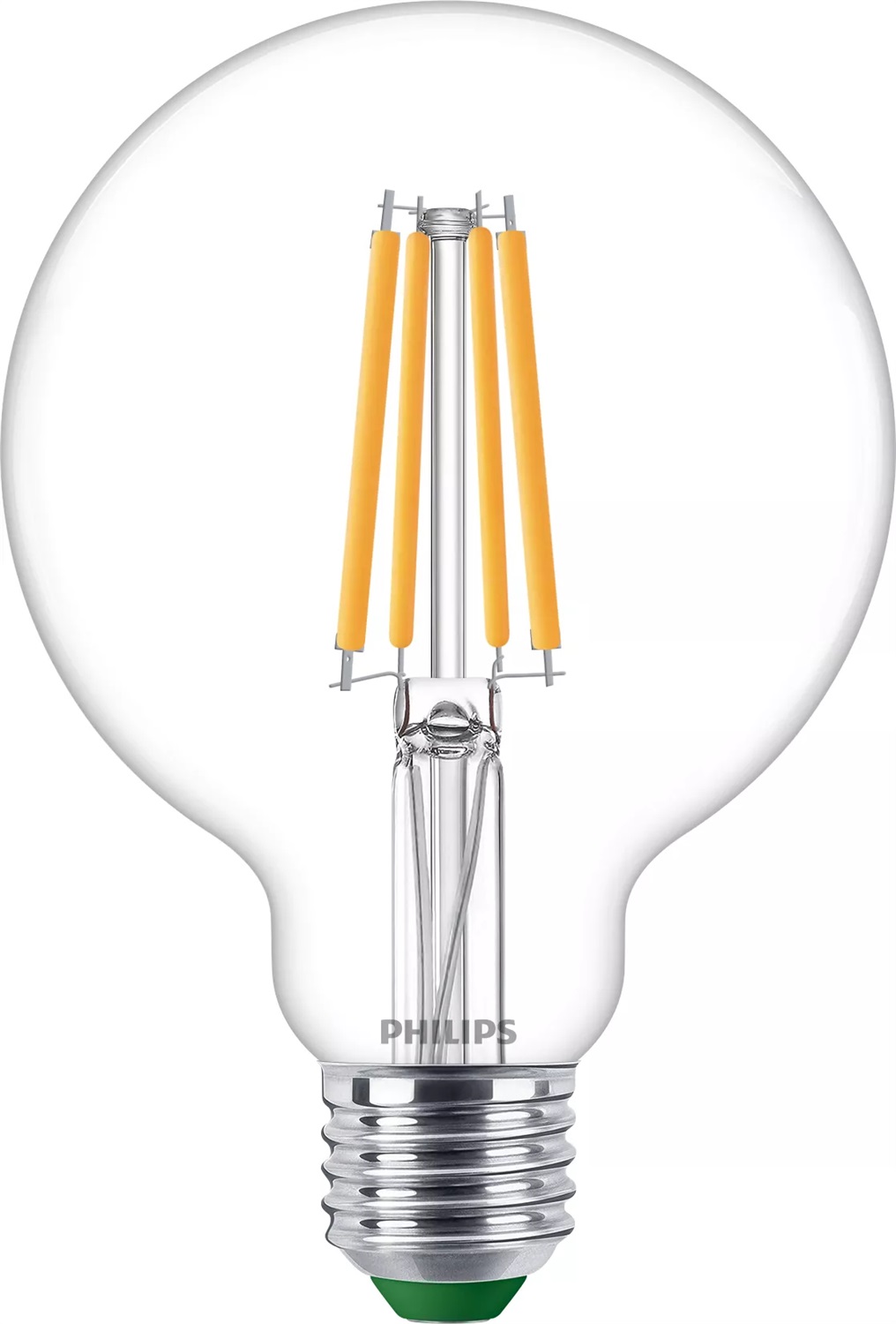 Philips Lampadina Globo LED a Filamento 60W E27 Luce Bianca Calda 2700K Non Dimmerabile