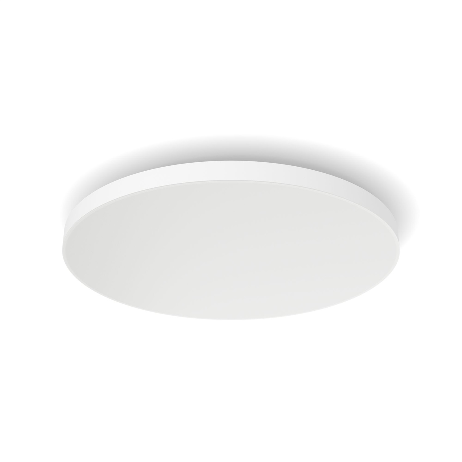 Philips Hue Datura Pannello da soffitto Smart LED rotondo grande 57,4 x 57,4 cm Luce Bianca e Colorata 4850 lm Compatibile con Bluetooth e Controllo vocale