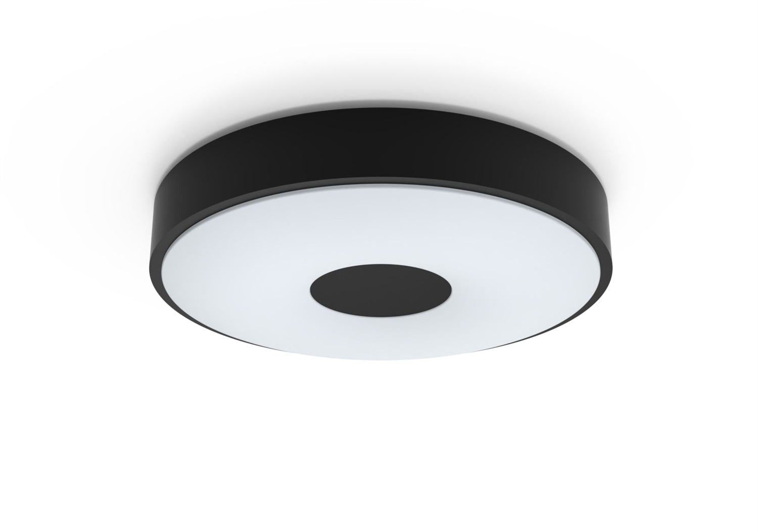 Philips Coiner Illuminazione da Soffitto LED 24W 2700Lm 2700K Nero IP20 Dimmerabile SceneSwitch