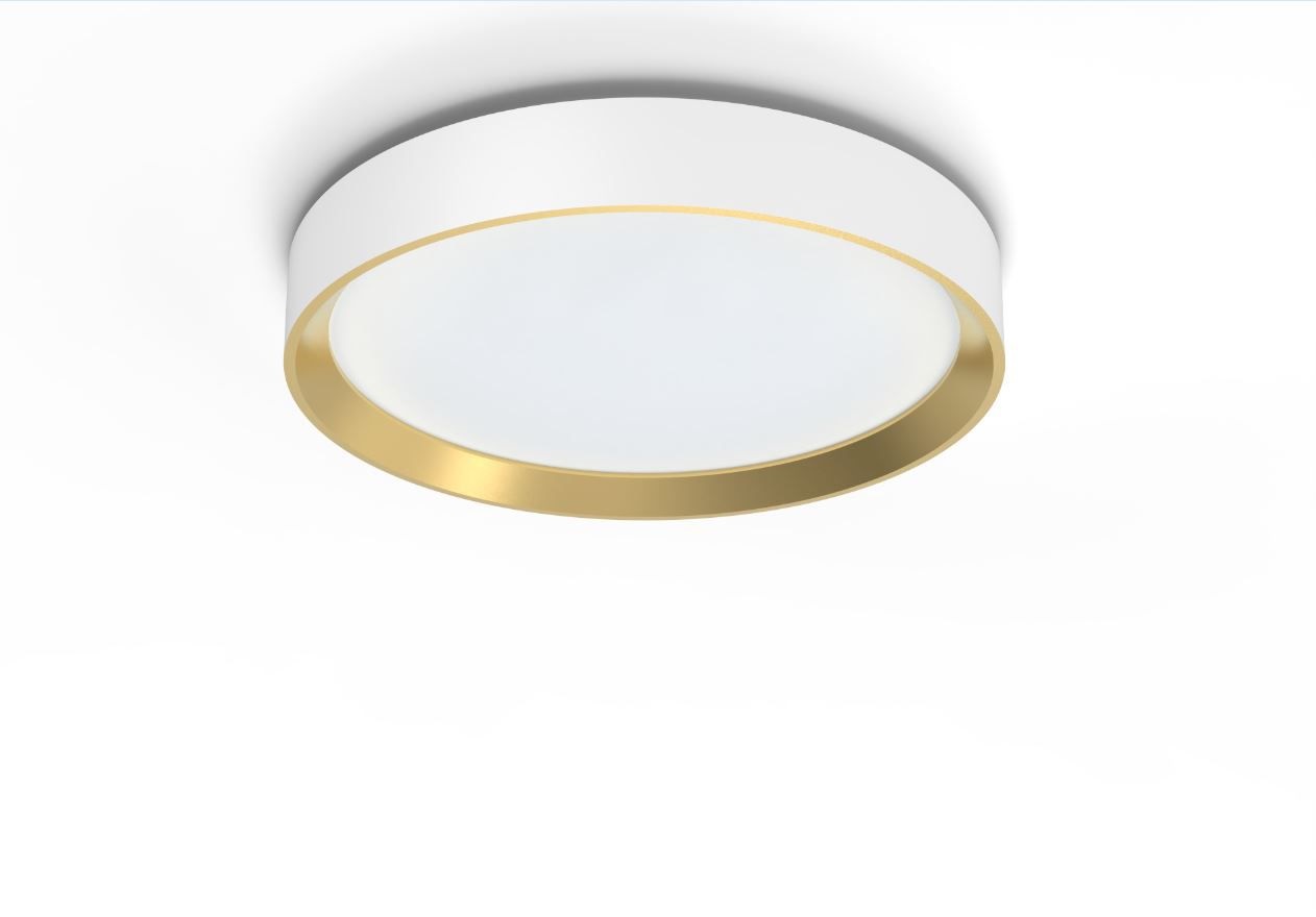 Philips Plafoniera LED Hanno 24W, 2800Lm, 4000K, Bianco, Design Rotondo, IP20
