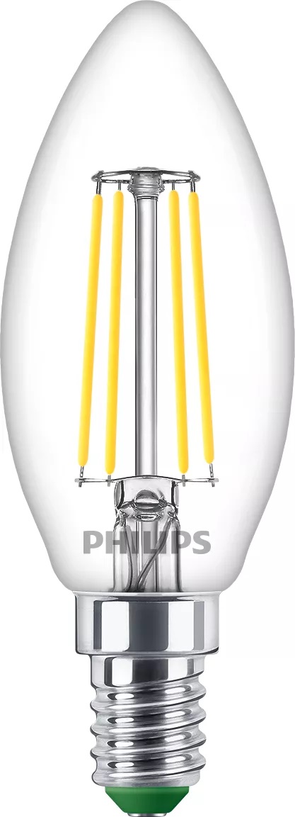 Philips Lampadina LED Classica UltraEfficient 40W 485Lm E14 4000K Cristallo Trasparente