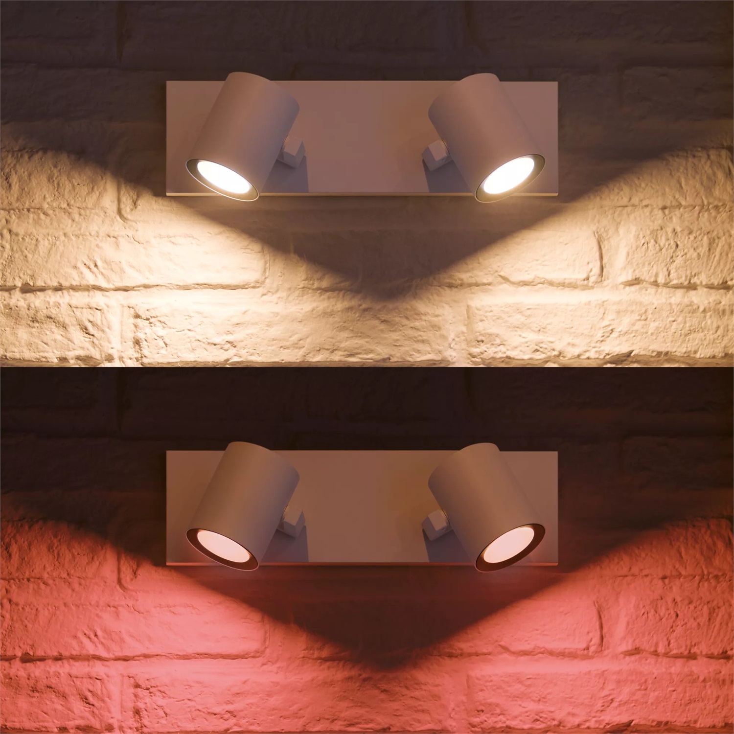 Philips Hue White & Color Ambiance Argenta - Faretto LED dimmerabile GU10, RGBW, Controllo Smart tramite App e Voce