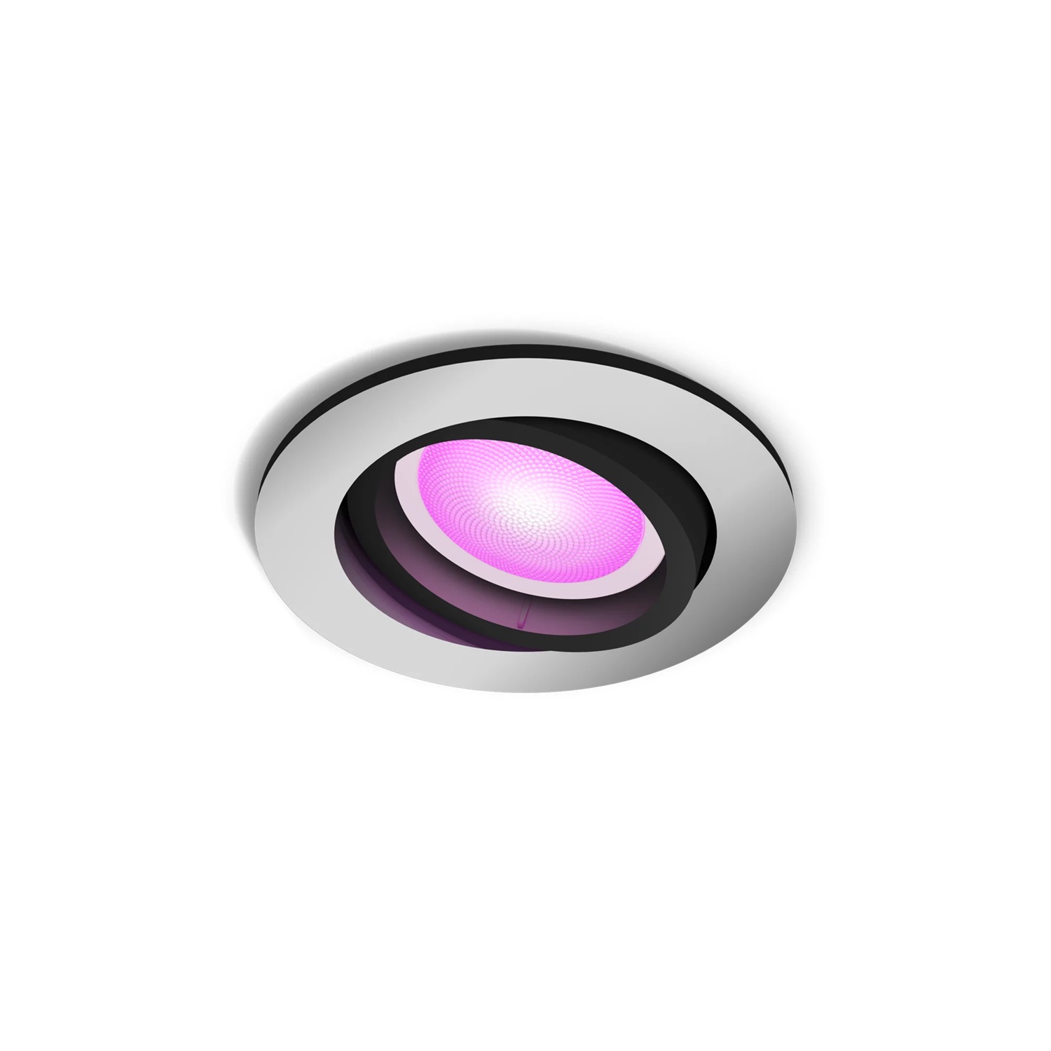 Philips Hue White & Color Ambiance Centura - Plafoniera Dimmerabile con 16 Milioni di Colori, Controllo Intelligente e Design in Alluminio
