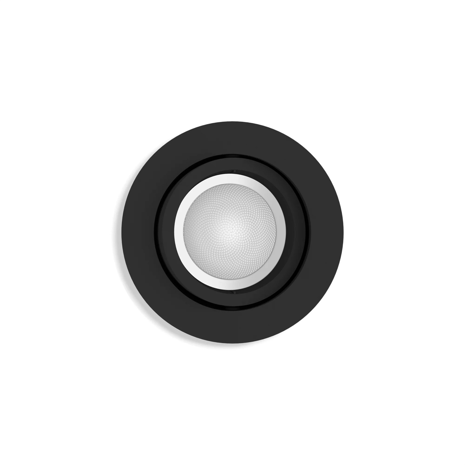 Philips Hue White & Color Ambiance Centura - Plafoniera Dimmerabile con 16 Milioni di Colori, Controllo Intelligente tramite Voce e App, Nero