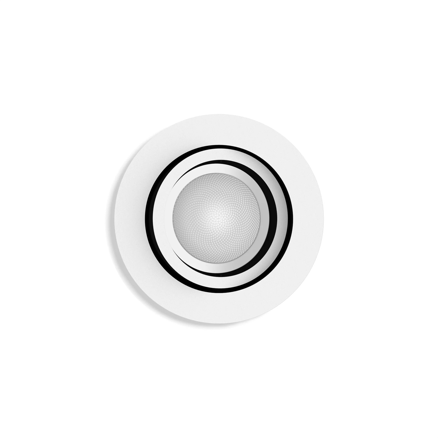 Philips Hue White & Color Ambiance Centura Faretto Orientabile e Inclinabile, 16 Milioni di Colori RGBW, Dimmerabile, Controllo Intelligente tramite App e Voce