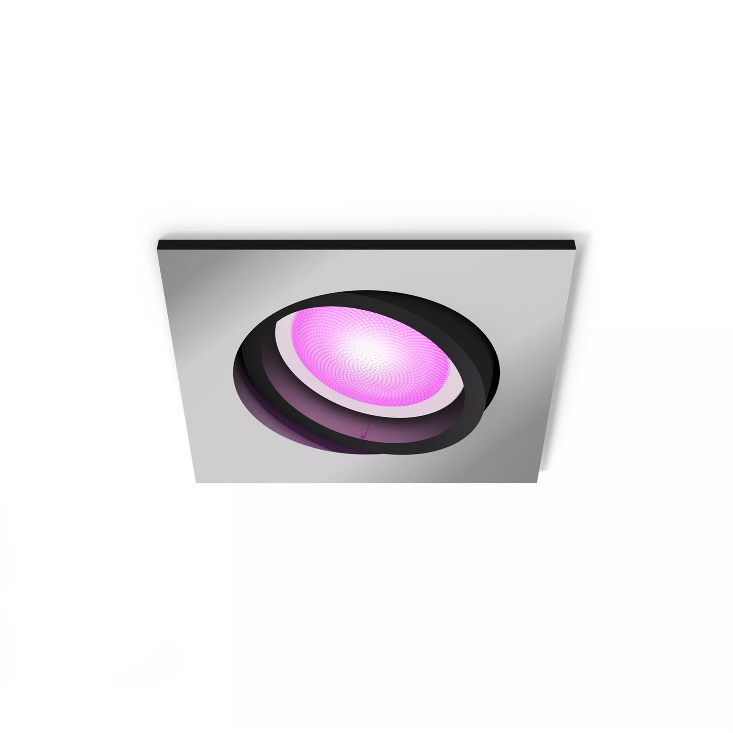 Philips Hue White & Color Ambiance Centura Downlight Angolari - Plafoniere Dimmerabili, Controllo Intelligente della Luce, 16 Milioni di Colori, Alluminio
